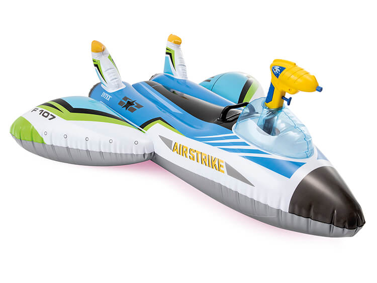 Letadlo Intex Water Gun - červené