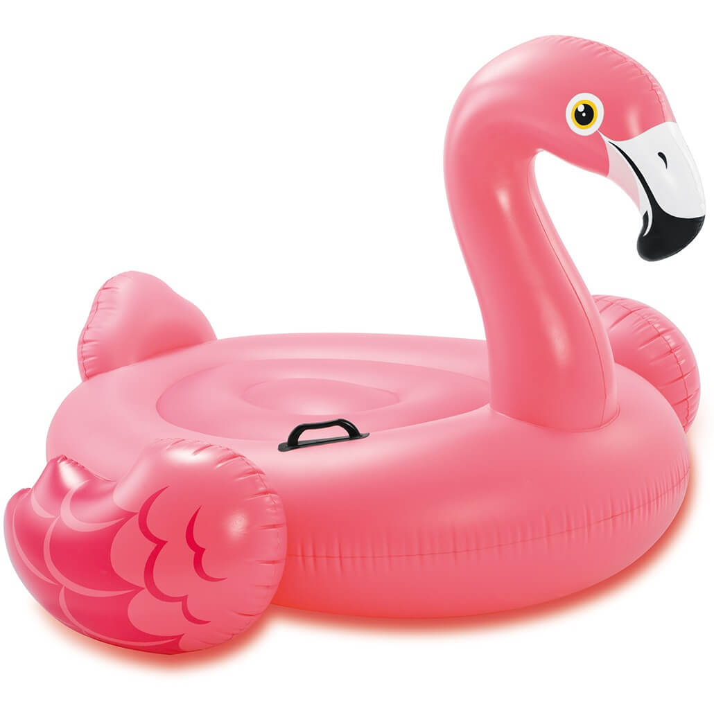 Inflatable flamingo