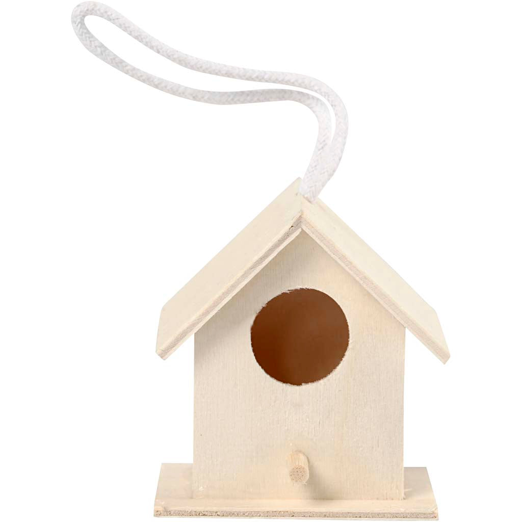 Creativ company birdhouse, size 6x6 cm, 1 piece