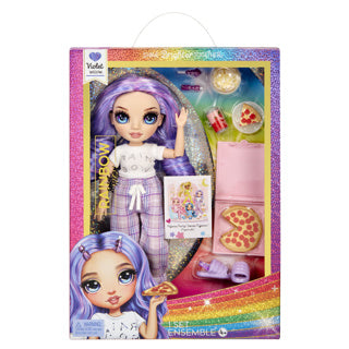 MGA Entertainment Rainbow High Junior High Pyjamaparty-Modepop Vio