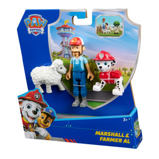 Paw patrol story figure pack with marshall