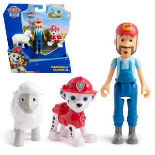 Paw patrol story figure pack with marshall