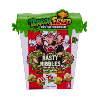 El terror frito los desagradables bocadillos