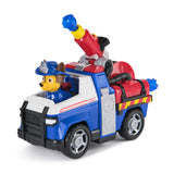 Paw patrol fire rescue vehicle chase