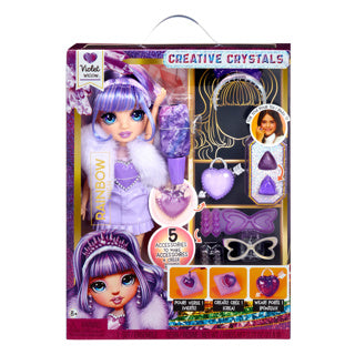 MGA Entertainment Rainbow High Crystal Fashion Fashion Pop - Violet