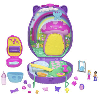 Polly Pocket Hedgehog mamma og Pap Compact