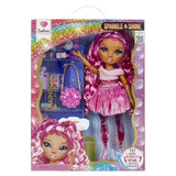 Mga entertainment rainbow high sparkle shine fashion doll pink