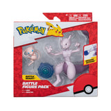 Pokémon Battle Figures 2 Pack Mew Mewtu 12 cm
