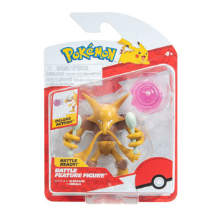 Figura de batalla de Pokémon Alakazam 12 cm