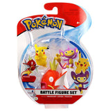 Pokémon Battle Figurs Sets 3 Pack Asst