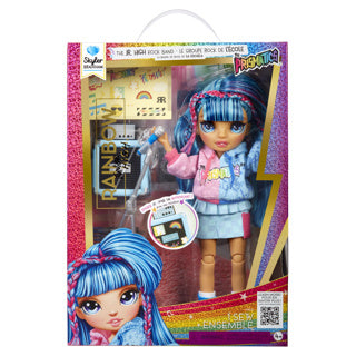 Rainbow high new jr high fashion doll skyler