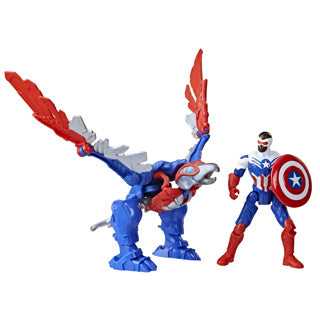 Marvel mech strike kapitán Amerika 10 cm