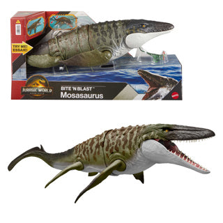 Jurassic world movie features mosasaur