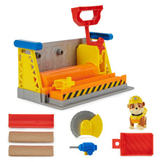 Playset del negozio da lavoro dell'equipaggio delle macerie