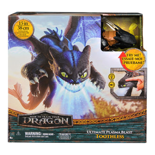 How to train your dragon giant plasma blast toothless incl. light and sound