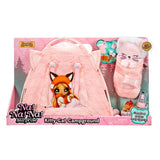 After! After! Surprise after! after! after! Surprise Kitty-Cat camping play set + light