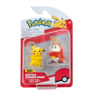 Pokémon battle figures 2 pack 3 assorted