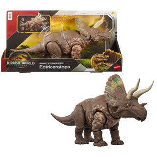 Jurassic world movie gigantic action eotriceratops
