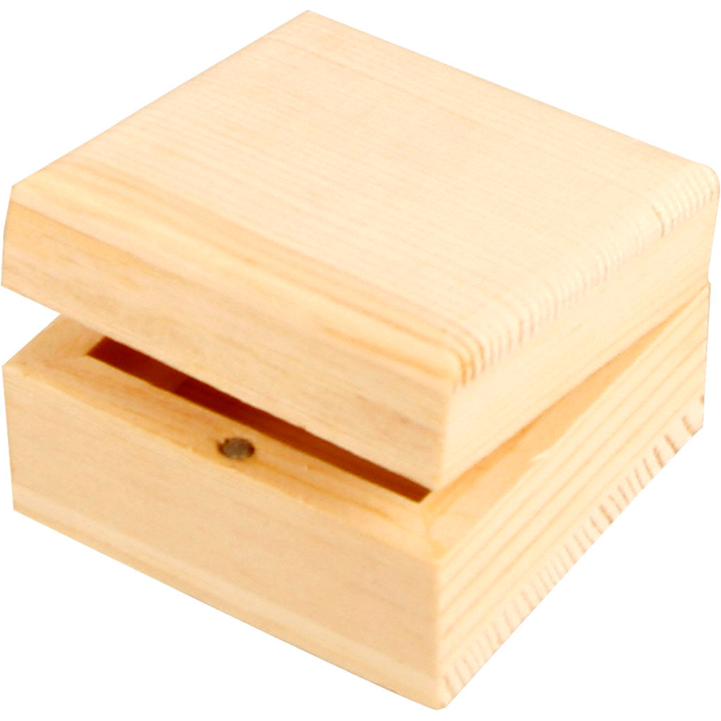 Creativ company jewelry box, size 6x6x3.5 cm, 1 piece