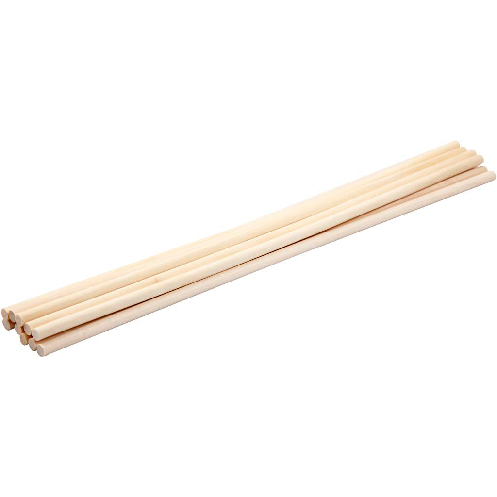 Creativ company flower sticks, l: 30 cm, d 6 mm, 10 pieces 1 box
