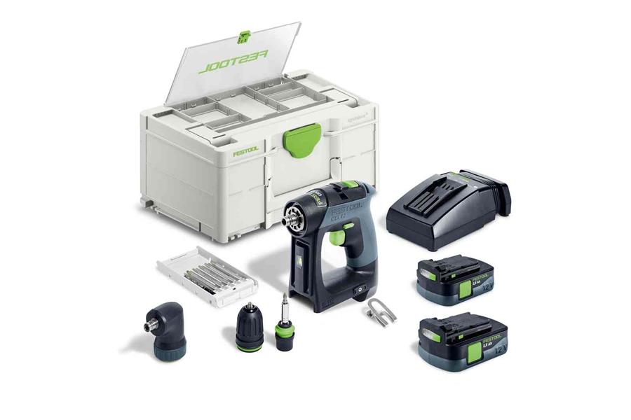 Festool accu schroefboormachine cxs 12 2,5-set