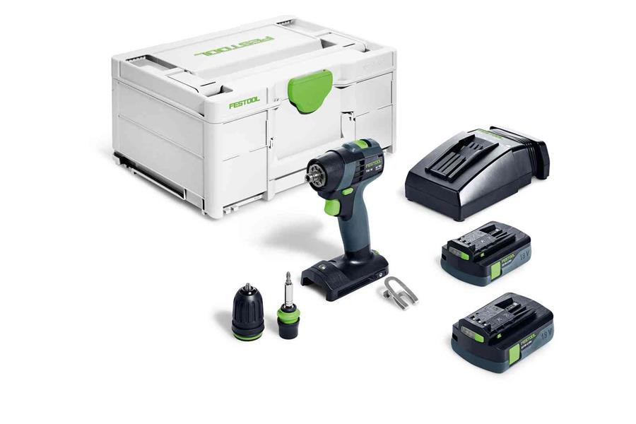 Festool accu-schroefboormachine txs18 c3,0 plus