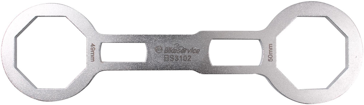 Bikeservice sleutel voor voorvorkkappen schl fork cap bst 49x50mm 8knt