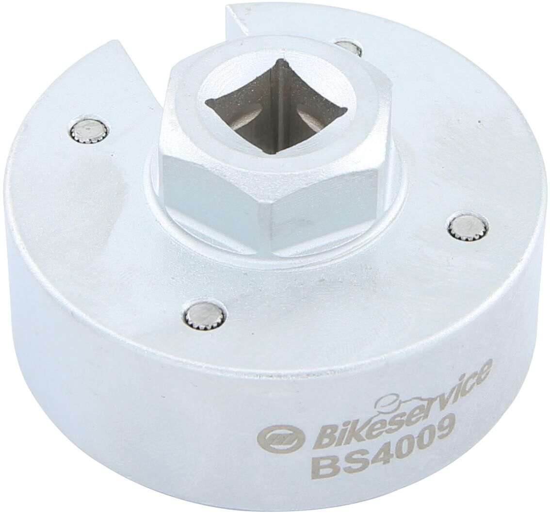Bikeservice crown nut wrench key nut bst 4pin 40mm m recess