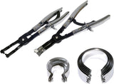 Bikeservice piston ring clamp band mounting set montgwrkzstz kolbenr bst 14tlg
