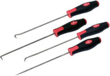 Bikeservice hook set hooked pin long bst 241mm 4tlg