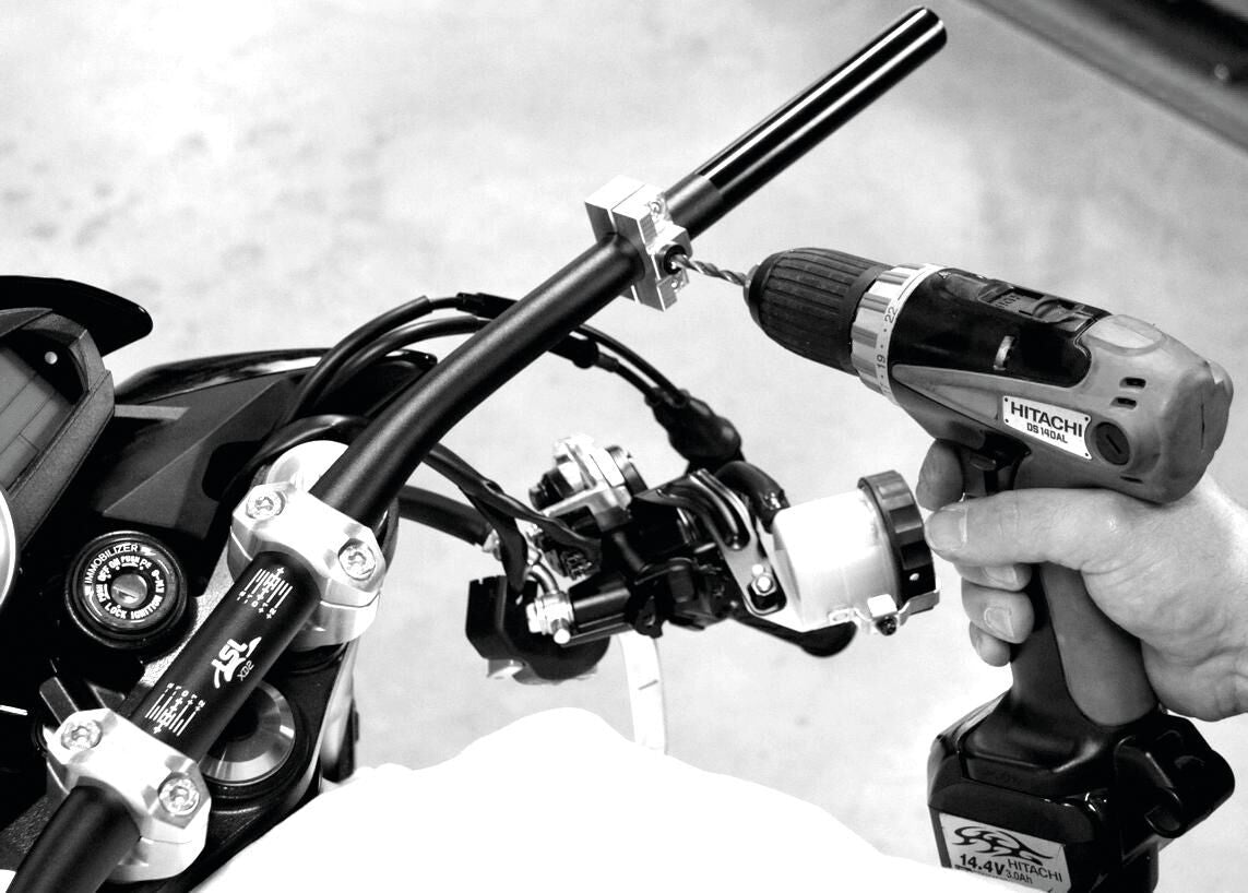 Lsl boorsjabloon drill templates handlebar d25.4 mm 5mm