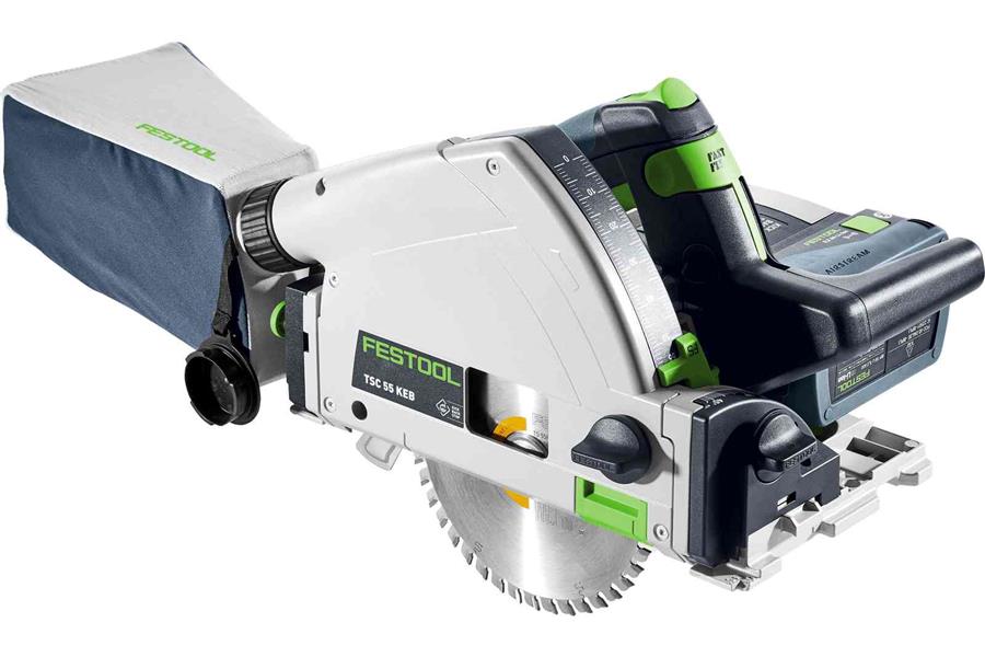 Festool accu invalcirkelzaag tsc55 5,0 kebi-plus xl