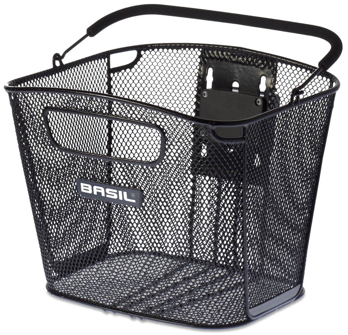Basilikum fed front kf - cykelkurv - først - sort