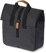 Basil Urban Dry Shopper - waterproof bicycle bag, unisex, charcoal melee