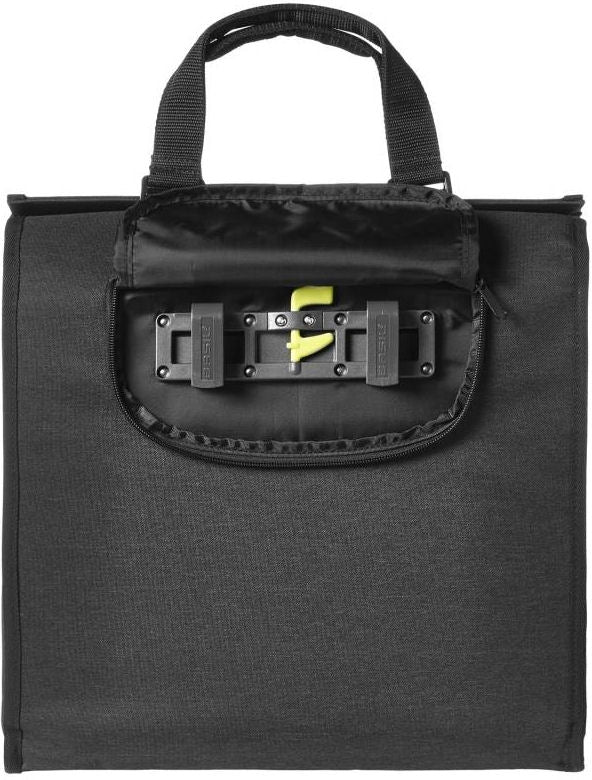 Basil Mira Bicycle Shopper preto corpo a corpo - 18L