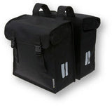 Basil Mara XXL Double Bicycle Bag - 47L - Ladies Herens - City City - Black