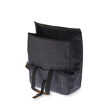 Basil Urban Dry Business Bag - Waterproof bicycle shoulder bag, 20L capacity, Charcoal Melee