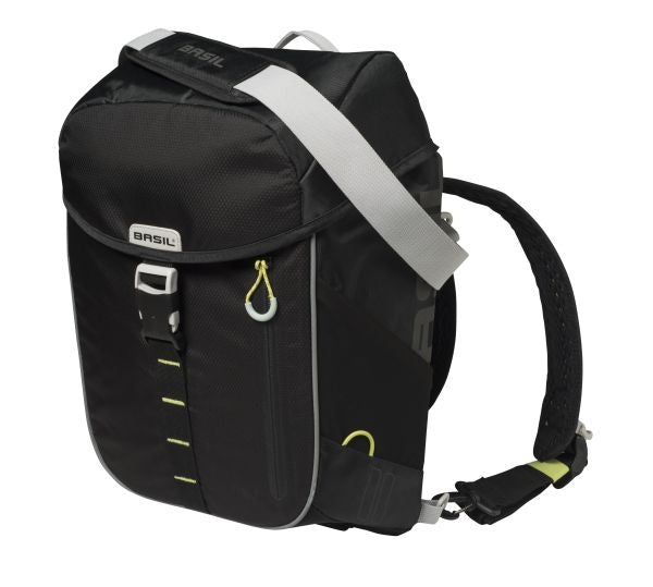 Basil Miles Dawypack - Sportovní taška na kole - unisex - černé vápno
