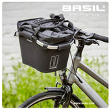 Basil Classic bærer all KF - Bicycle Basket - First - Black