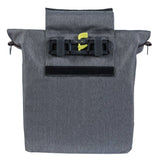Basil City Shopper - Fietshopper, Gray Melee, 14-16L, Vegan Leder, Water Resainting Folding, Reflection