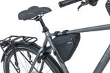 Basilsportdesign Frametas M - Sort cykelpose - 1,7L - Vand -Repellent - Velcro montering