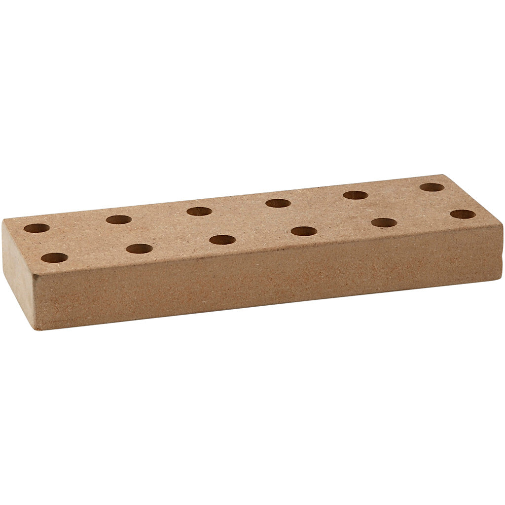 Pen holder for berol, dimensions 20x6.5x2.5 cm, hole size 11 mm, 1 piece