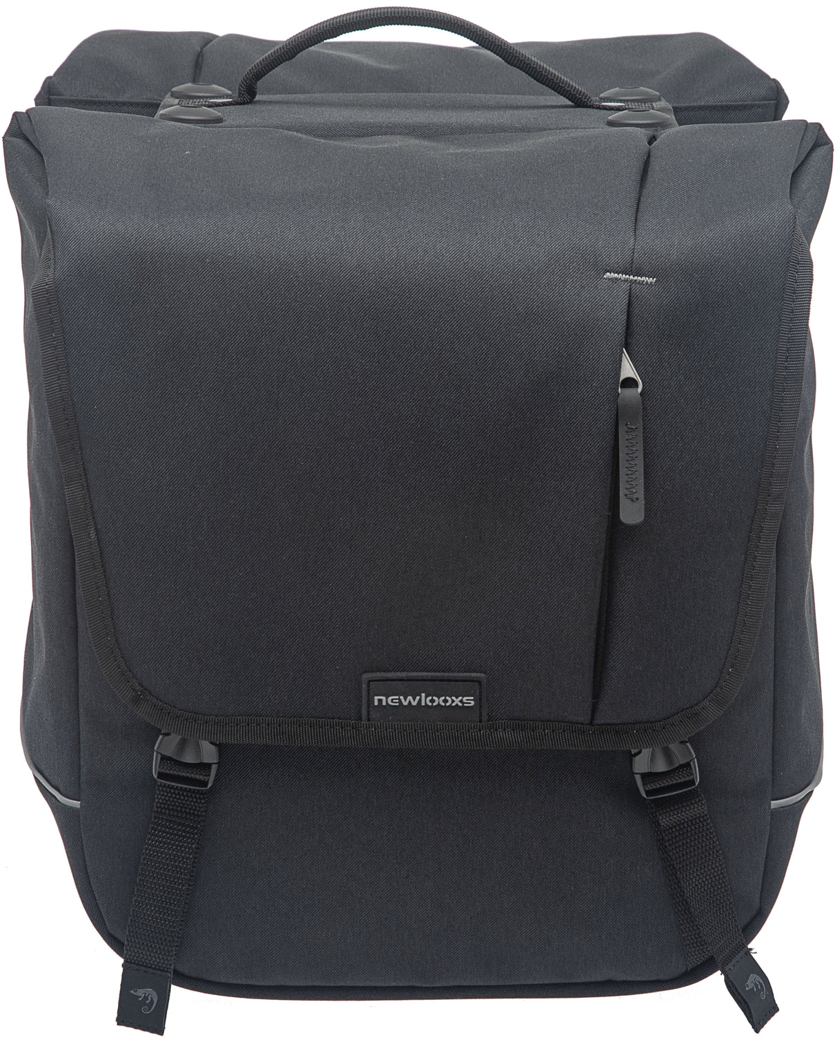 Nova Double - podwójna torba rowerowa, woda - czarna, czarna