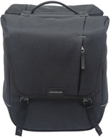 Nova Double - podwójna torba rowerowa, woda - czarna, czarna