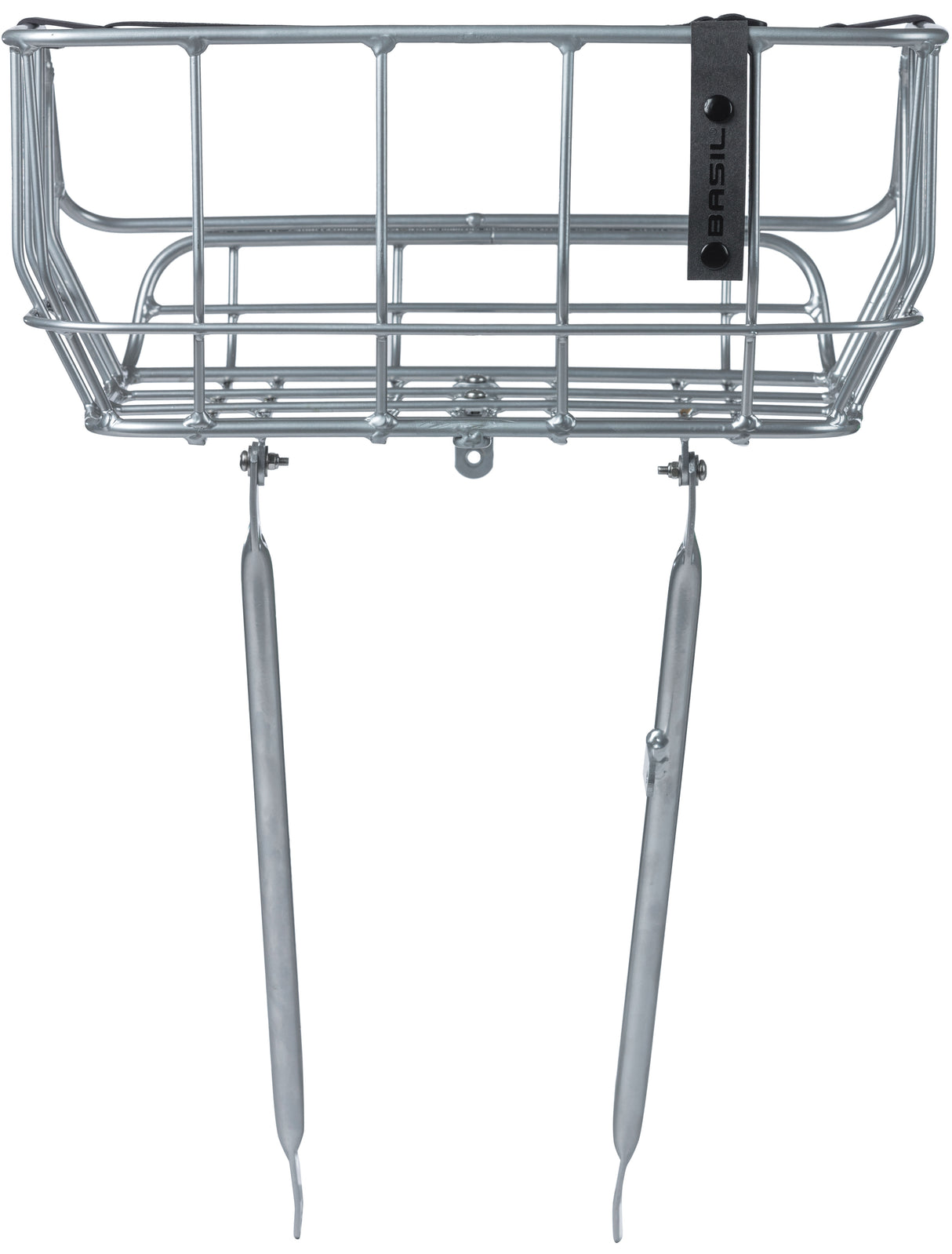 Basil Portland - Kosz rowerowy - pierwszy - Chrome