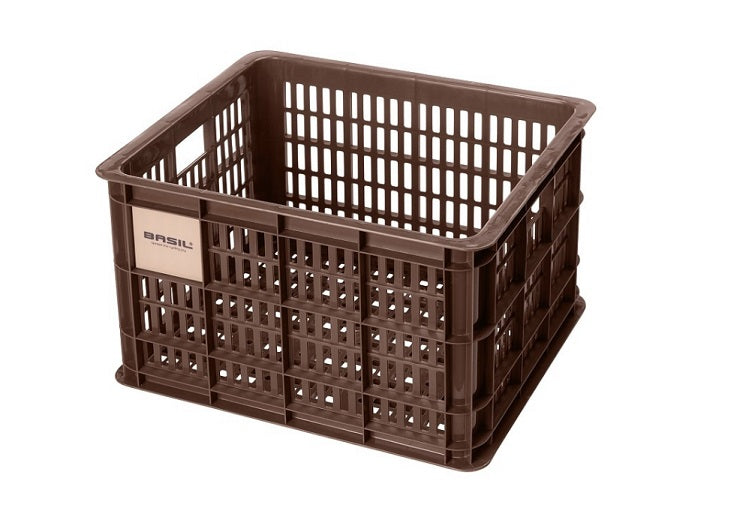 Basil Fietskrat M - Medium - 29,5 liter - brunt