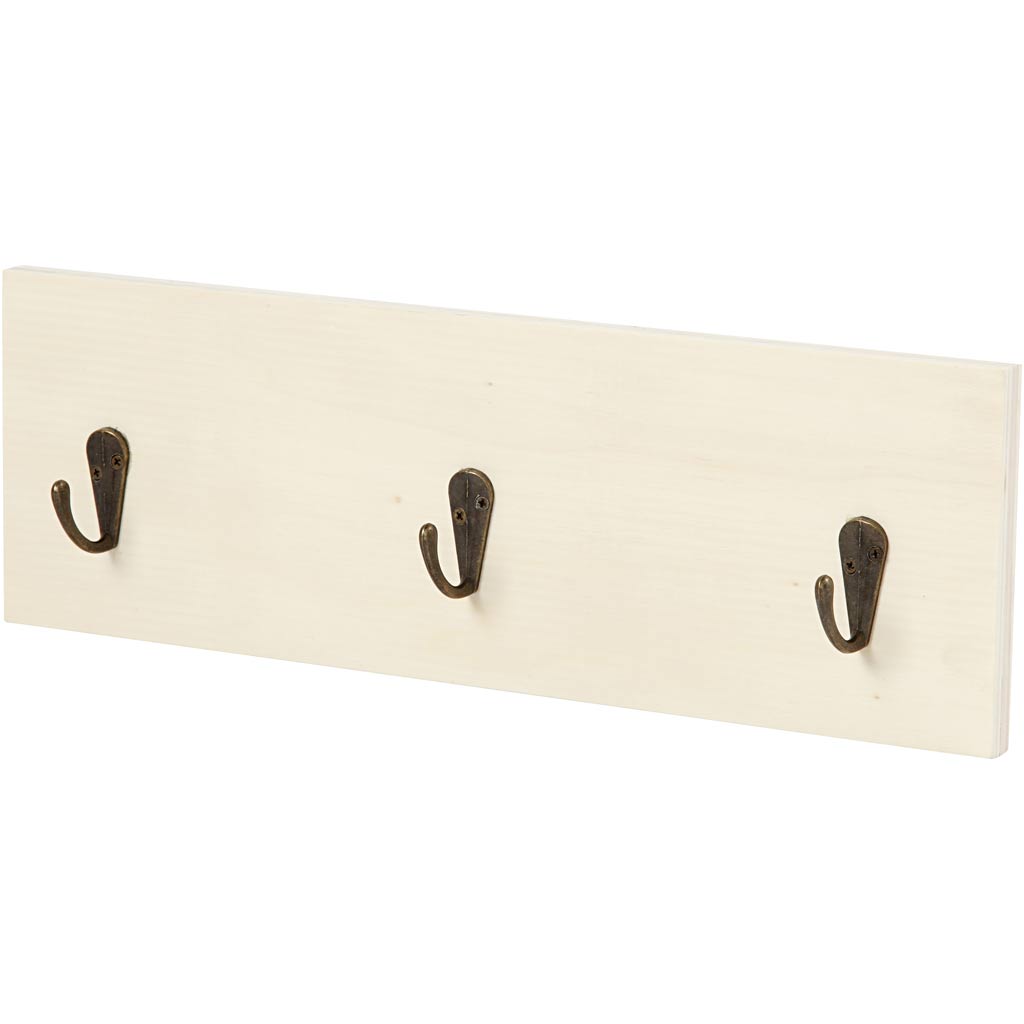 Creativ company coat rack, h: 10 cm, d: 1.2 cm, l: 30 cm, 1 piece