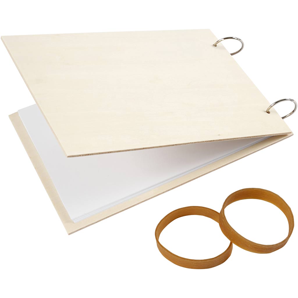 Wooden flower press
