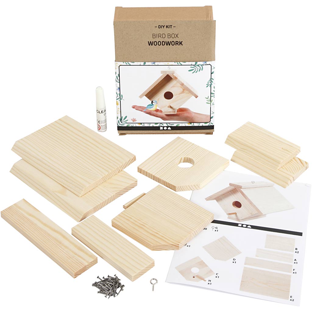 Wooden bird