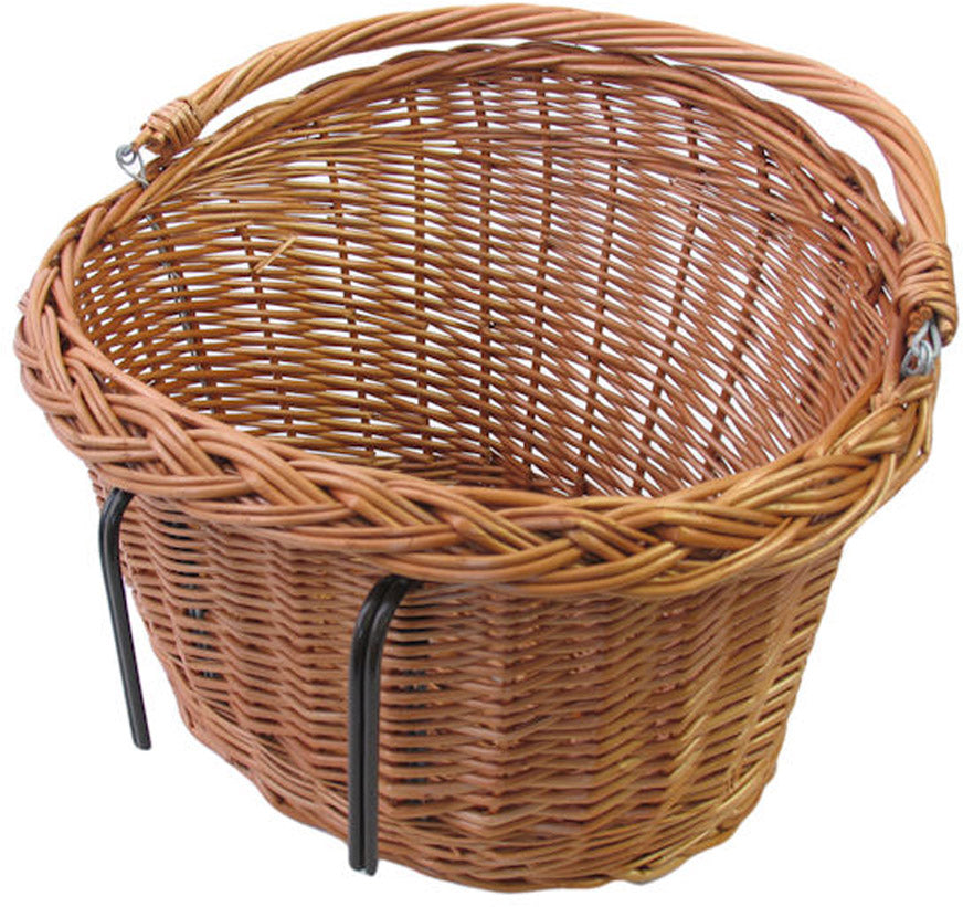 Basil Detroit - bicycle basket - front or rear - natural